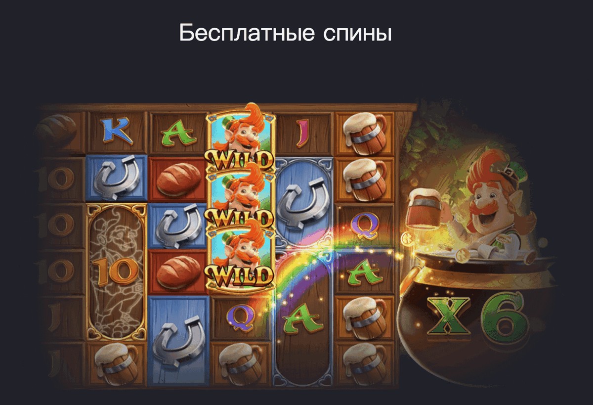 Фриспины в Leprechaun RIches